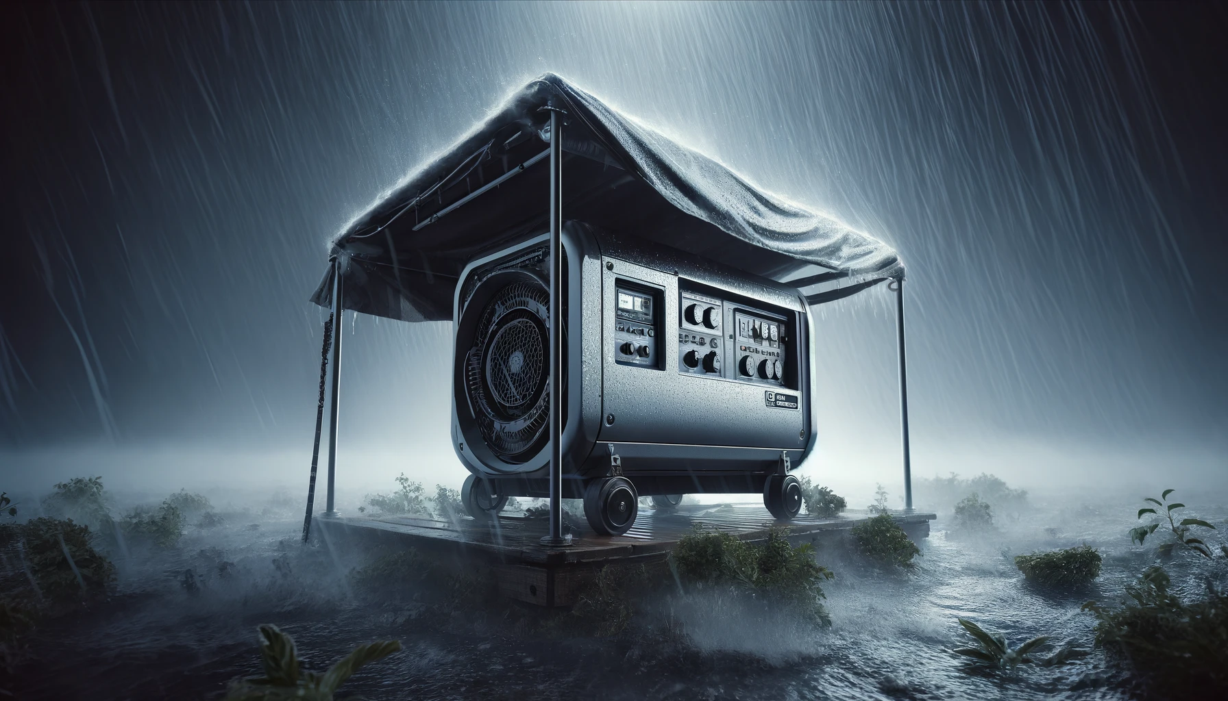 Como Utilizar Geradores em Condições Climáticas Adversas